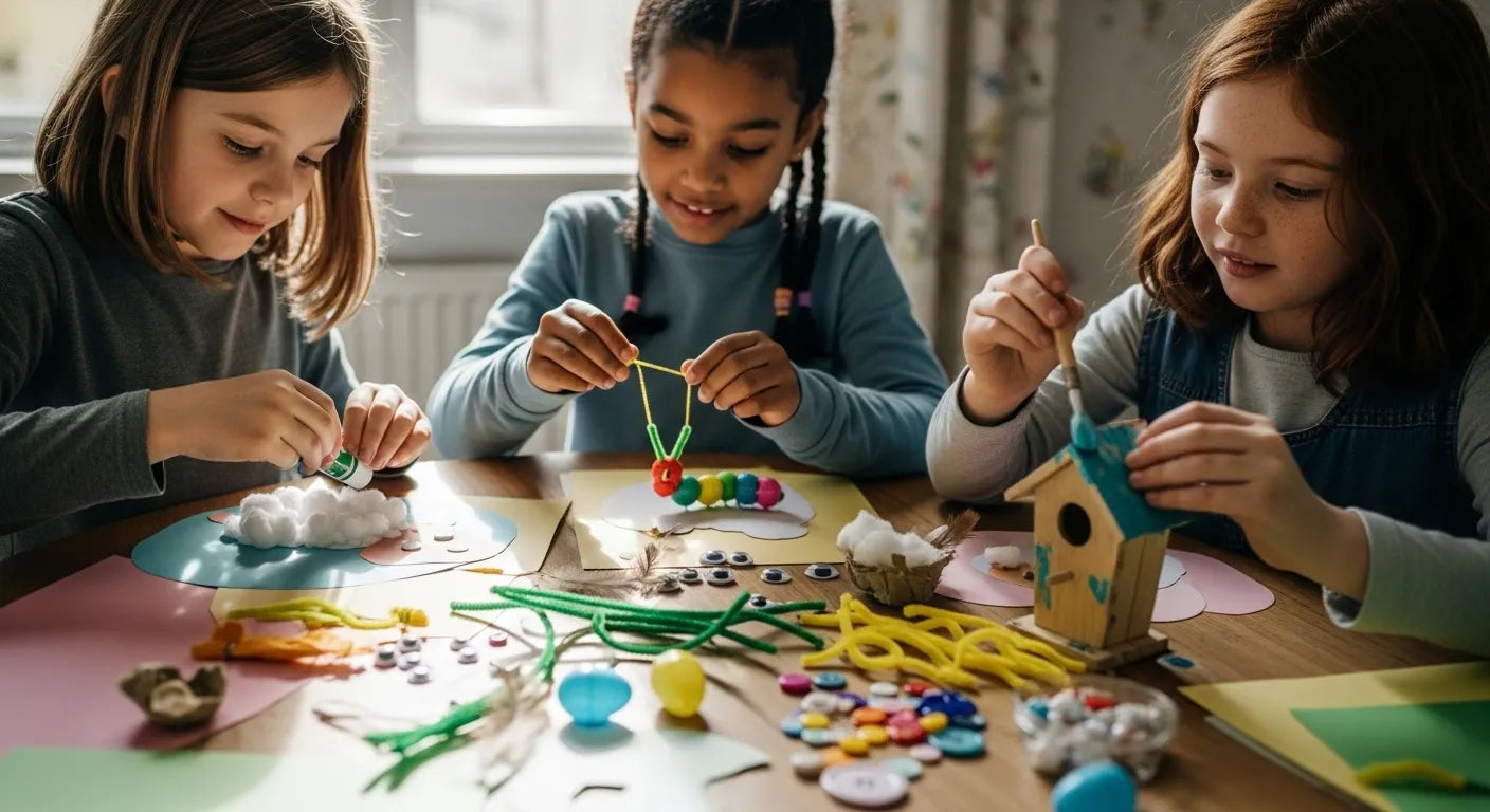 Engage Kindergarteners: Easy Plasticine Spring Art & Play